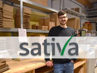 Samuel Weber, Hoofd Logistiek bij Sativa Rheinau